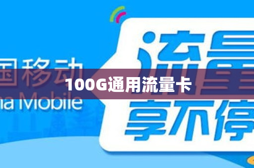 100G通用流量卡