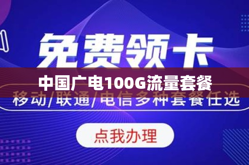 中国广电100G流量套餐